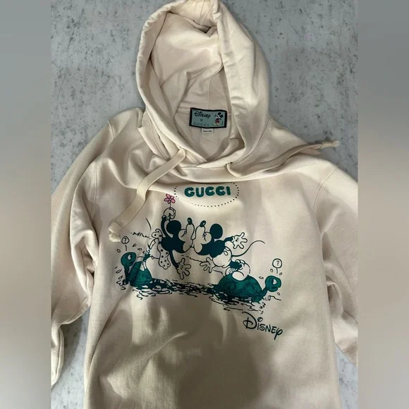 Gucci x Disney Hoodie with Green Graphic - Picture 3 of 8